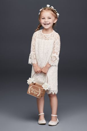 Flower girl dresses with sleeves